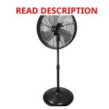 Adjustable-Height 20 in. Shroud Pedestal Fan miss