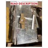 Glass shower door skid lot