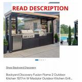 Backyard Discovery Fusion Flame 2 Outdoor Kitchen