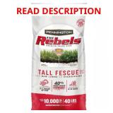 Rebels 40 lb Tall Fescue Seed Blend 2x Bio