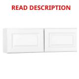 Hampton Bay 30 in. Wall Cabinet Satin White