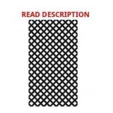 Black Vinyl Lattice (unknown length & damaged)