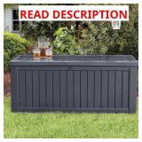 Keter Garden Storage Box 570L Anthracite