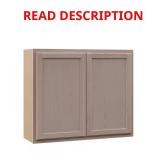 36 in. Wall Kitchen Cabinet, Unfinished