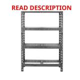 Welded Steel 4-Tier Garage Shelving Unit