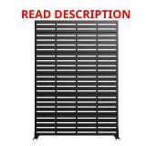 1-Piece 46.8x71.37in Four Fold Blinds Black