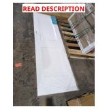 2ftx80in White Interior Door