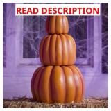(2) 3-Piece Halloween Pumpkin Stackable Set