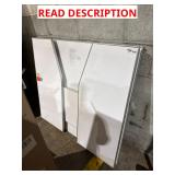 Whiteboard desktop L shape