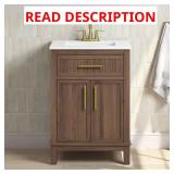 Glacier Bay Riley 24-in Vanity with Top
