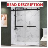 Catalyst 72x76 Sliding Door (Matte Black)