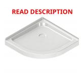MAAX 32x32 White Shower Pan Base 3" Threshold (co