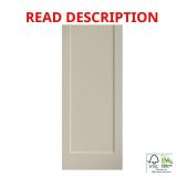32x80 Shaker White Solid Core Door 2 x bid