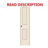 18x80 Santa Fe Primed RH Door MDF Prehung