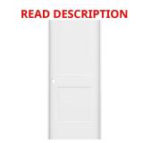 Monroe 2-Panel Primed Door MDF Prehung (damaged)