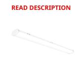 4ft x 5in Hinged Wrap Light, Dimmable