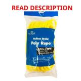 3/8 in. x 600 in. Hollow Braid Poly Rope