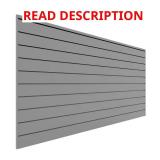 PVC Slatwall 8 ft. x 4 ft. Skid lot
