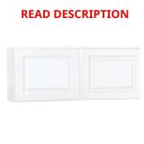 Hampton 30"W x12"D Wall Cabinet - Satin White