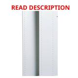 14 in. x 72 in. White Wood Panels (2-Pack)