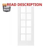 32x80 10-Lite MDF Primed Interior Door Slab