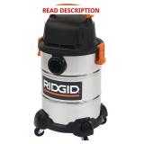 6 Gallon Stainless Steel Wet/Dry Vac