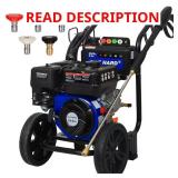3500 PSI 2.6 GPM Gas Pressure Washer