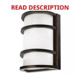 850 Lm LED Bronze Dusk-to-Dawn Wall Pack