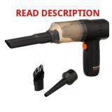 Pocket Vac Rechargeable Handheld Vacuum