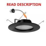 (2) 6-in 5-Way Color Temp LED Trim