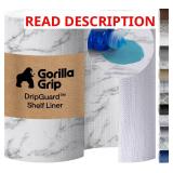GORILLA GRIP Shelf Liner, 12" x 20