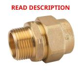 1 in. CSST x 1 in. MIPT Brass Male Adapter