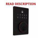 Square Aged Bronze Compact Lock Deadbolt