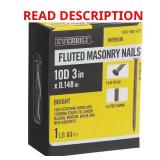 3 in. x 10D Bright Non-Collated Flooring Nails