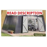 12x14 Metal Storage Shed (BOX 3 of 3)