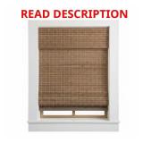 Hampton Smokey Ash Bamboo Shade 65x72