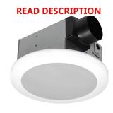 110 CFM Ceiling Fan with Bluetooth Speaker