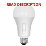 300-Watt Eq A23 Dimmable LED Bulb 6-CCT