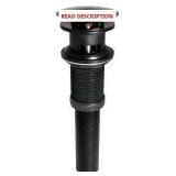 K820-75brz Push Button Drain for Sink
