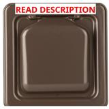 NO-PEST VENT 4" Dryer Vent Cover Brown