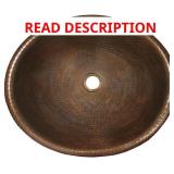 Native Trails CPS240 Copper Drop-in Sink