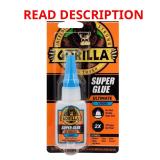 Gorilla High Strength Clear Super Glue 0.53 oz