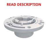 Fast Set PVC Toilet Flange with Cap & Ring
