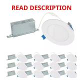 HLBSL 4-in Canless LED, 600 lm (12)