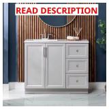Bannon 43 in. Single Vanity with Marble Top