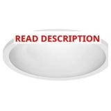 Feit Electric 7.5 in. Round Panel Light White