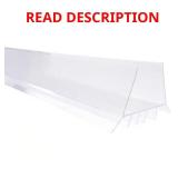 1-3/4 in. x 36 in. Clear EZ-On Door Bottom