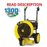 Gas Leaf Blower with Swivel Wheel