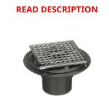 Oatey 2-in ABS Shower Drain w/ Square Strainer
