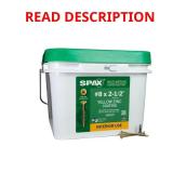 Torx Wood Screws 2.5" 1500 pcs